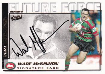 2002 Select Challenge - Future Force Series 2 #FF17 Wade McKinnon Front